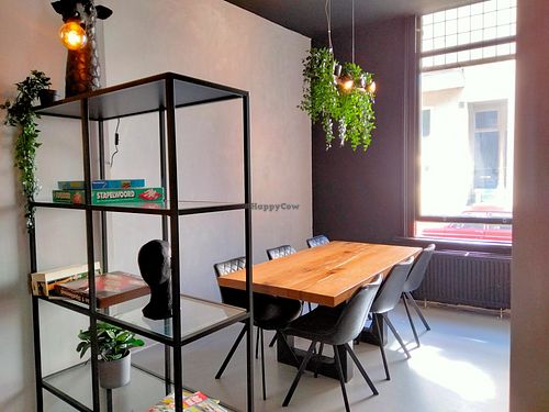 Indoor seating at Cafeïne in Arnhem