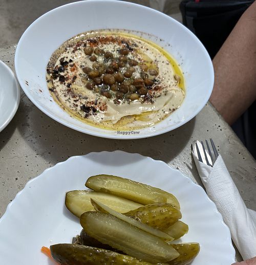 Hummus dip  at Monk Santa Maria in Santa Maria