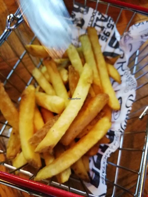 Plain fries at Monterey Jack's in Glasgow