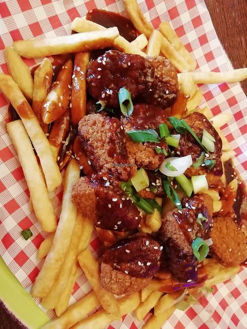 Faux chicken nuggets at Hungry Horse - Barrbridge in Bargeddie