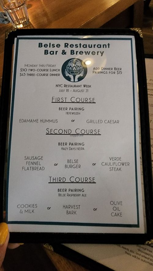  at Belse Restaurant NYC in New York City