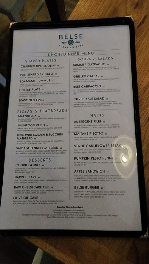  at Belse Restaurant NYC in New York City