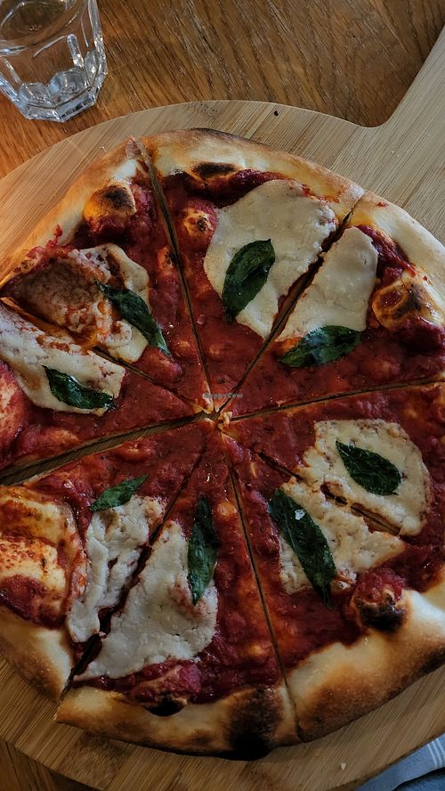 Margherita Pizza at Belse Restaurant NYC in New York City