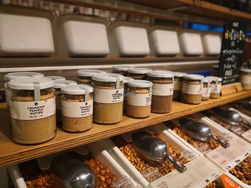 Butters packed on site at The Source Bulk Foods in Richmond