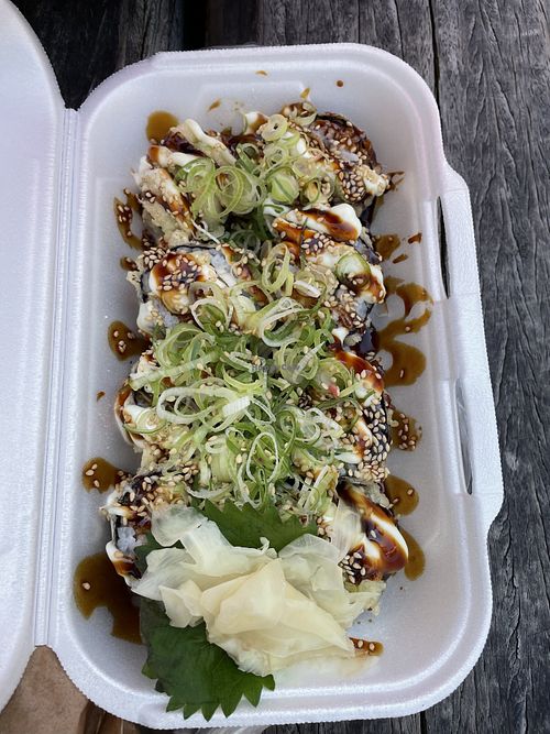 Vegan Vulcano Roll  at Tomis Delikatessen in Gottingen