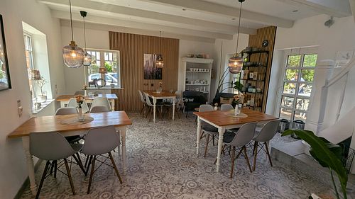 The interior at Café Enehus in Einhaus