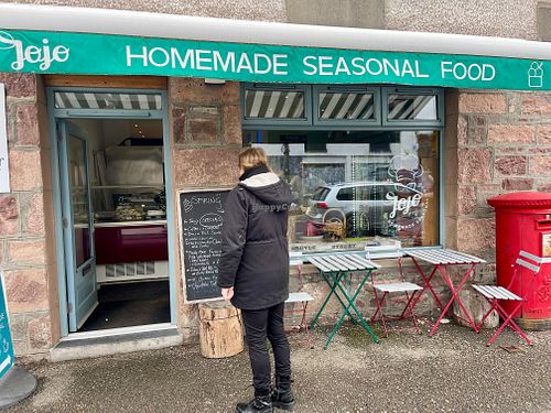 Front at Jojo Cafe in Ullapool