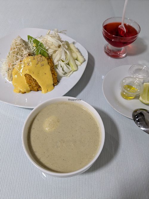 Meal of the day at Comedor de la Clinica Ana Stahl in Iquitos