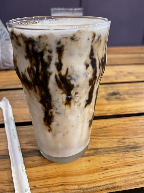 Vanilla shake  at Pizzasaurus in Cape Town