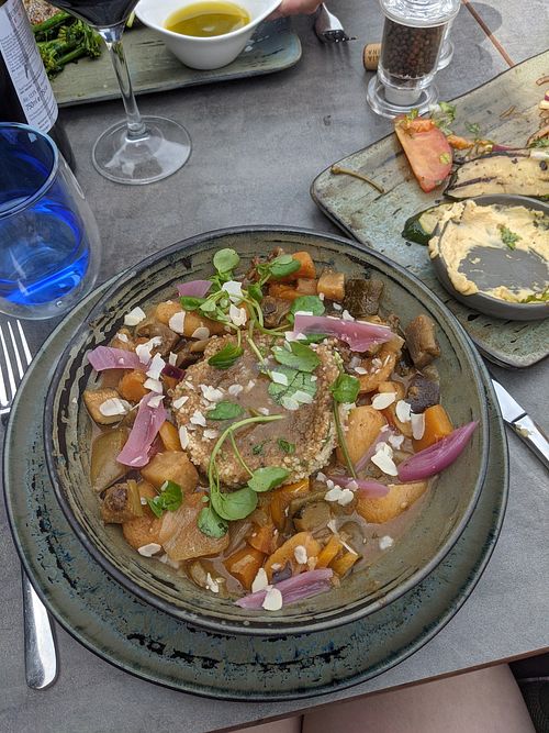 Vegan tagine at Mediterranevm at Bray in Bray