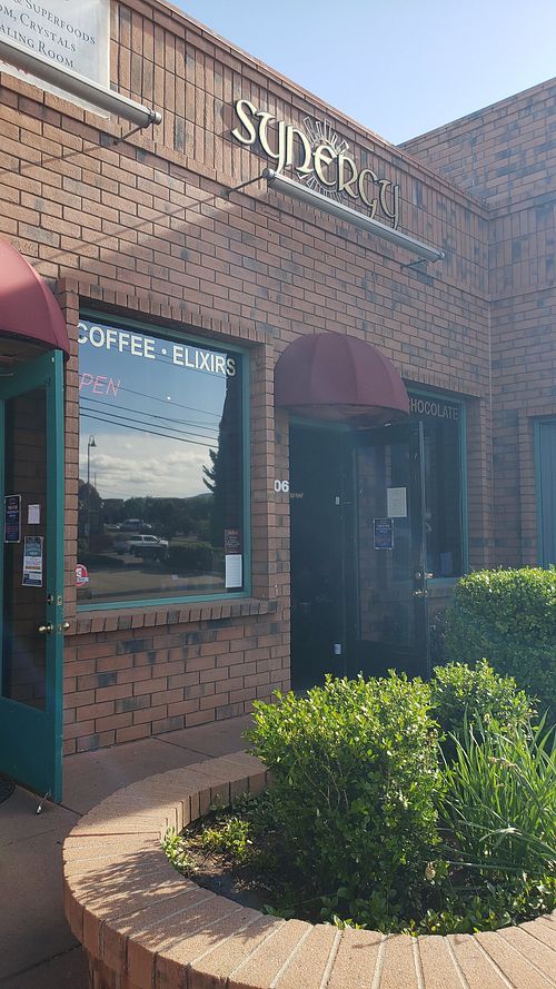 Store front corner of Rodeo at Synergy in Sedona