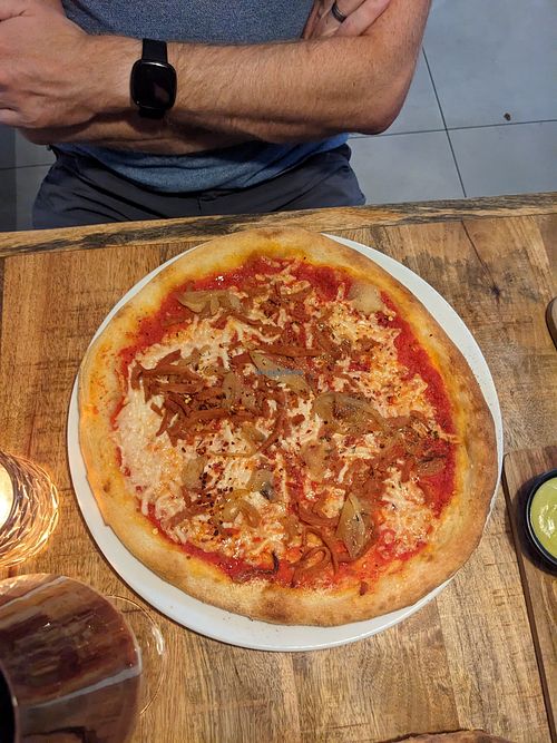 B*con me crazy pizza at Vegan Pizza Bar in The Hague