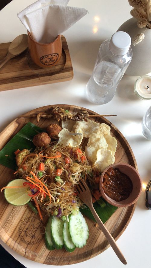 Delicious main course, light and yet plenty of food.   at Green Earth in Dubai