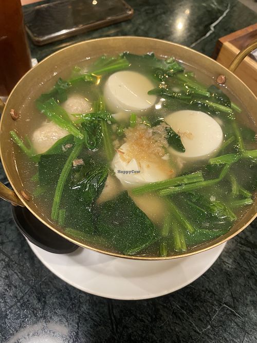 Soup  at Baanying's Plant-Based Ying's Garden  in Bangkok