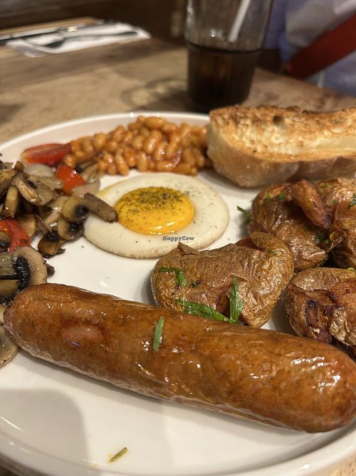 Vegan English Breakfast! Absolutely delicious   at Benedict in Kfar Saba
