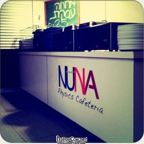 The bar of Nuna cafe at Nuna Cafe  in Haifa