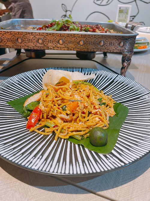 Mee goreng  at VeganBliss 蔬福 in Central Singapore