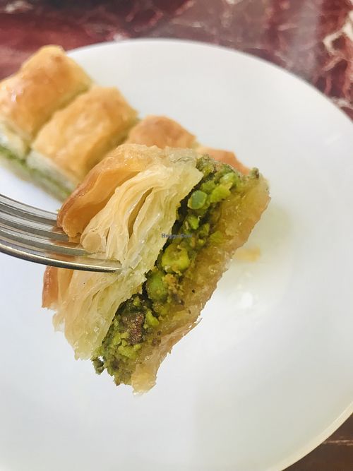   at Karaköy Güllüoğlu in Istanbul