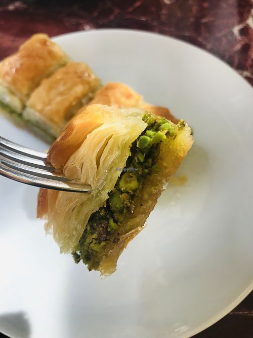   at Karaköy Güllüoğlu in Istanbul