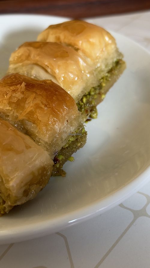   at Karaköy Güllüoğlu in Istanbul