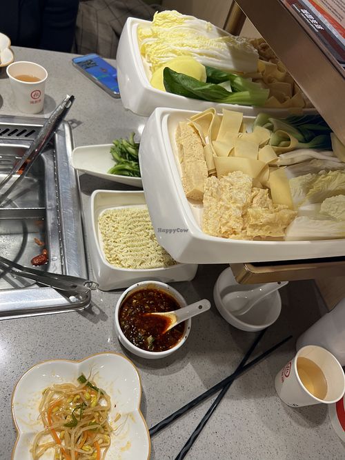   at Haidilao Hotpot in Flushing