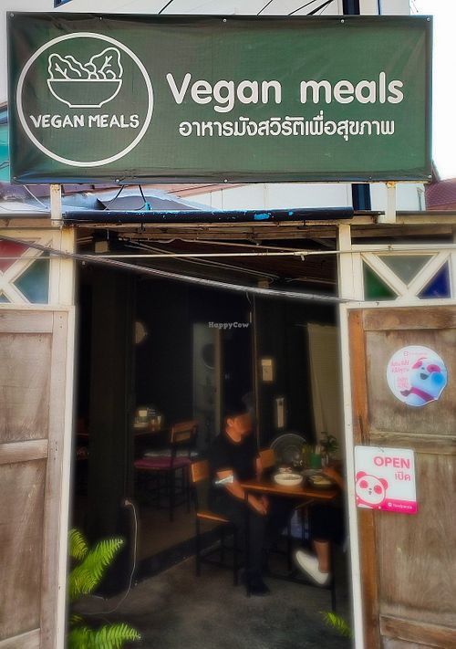 Entrance  #Veganuary at Vegan Meals in Chiang Mai