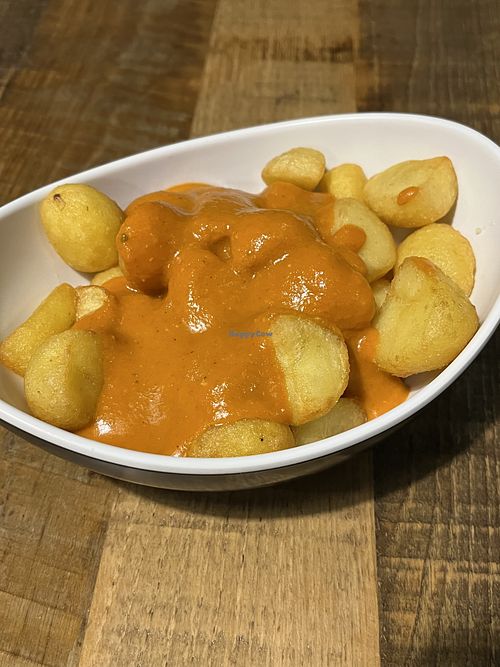 Patatas bravas  at La Gorda De Las Setas in Sevilla