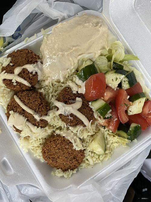 Yum!!!😋  at Falafel King in Quincy