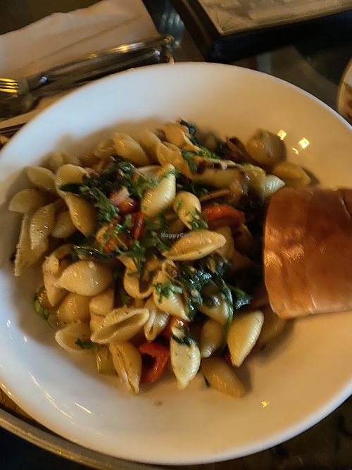 Vegan spinach artichoke  pasta  at The Witches Brew in West Hempstead