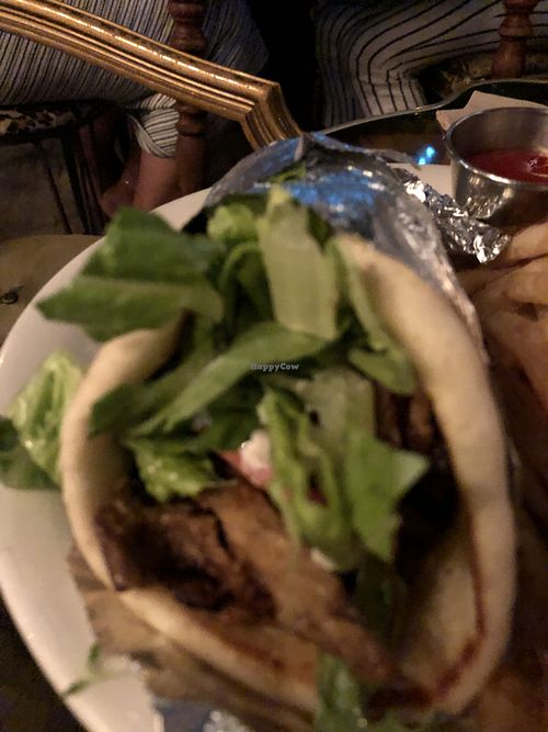 Gyro close up at The Witches Brew in West Hempstead