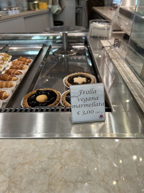 Vegan tart   at La Dolceria in Rosate