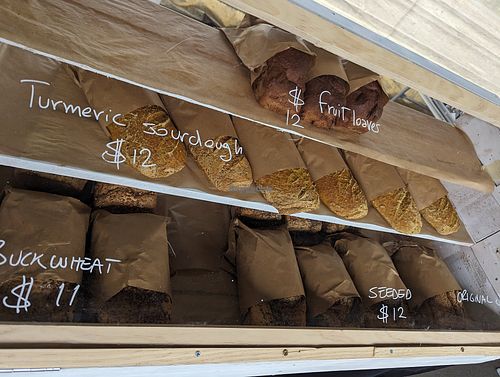 Breads at Pane Ora in Dunedin