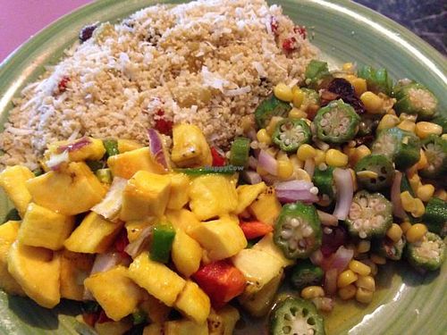 various dishes at Tassili's Raw Reality in Atlanta