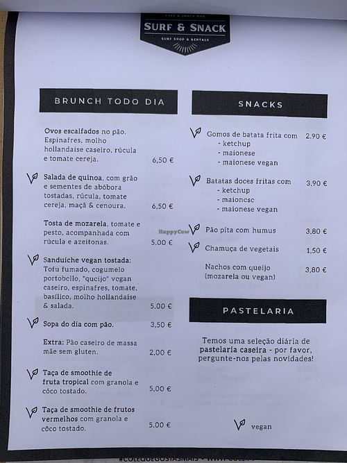   at Surf & Snack in Coimbra