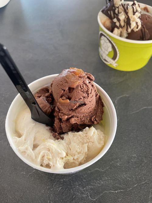 Mandorla crock e sacher   at I Gelati Di Gaia in Padua