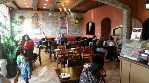 inside at Alforon in San Diego