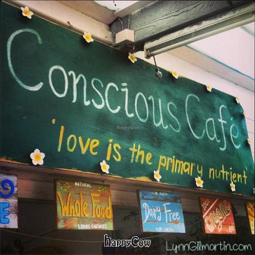 The Conscious Cafe, Byron Bay at Conscious Cafe in Byron Bay