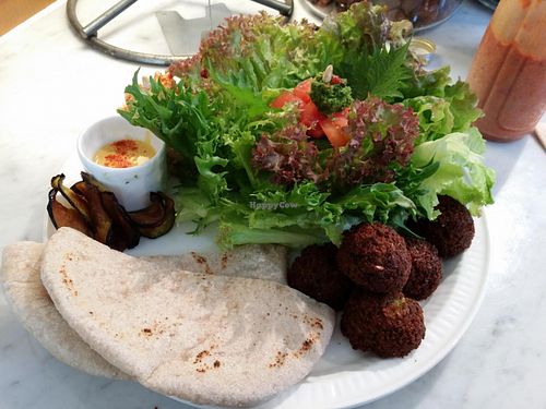 falafel at Kuumba du Falafel in Tokyo