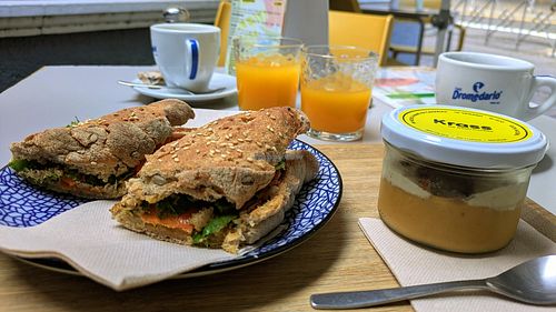 Olivia toast at The Krass Corner in Tenerife