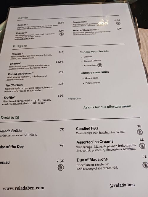  at Velada in Barcelona