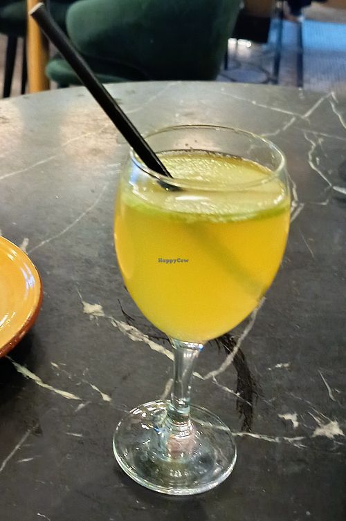 Vegan Cava Sangria at Velada in Barcelona