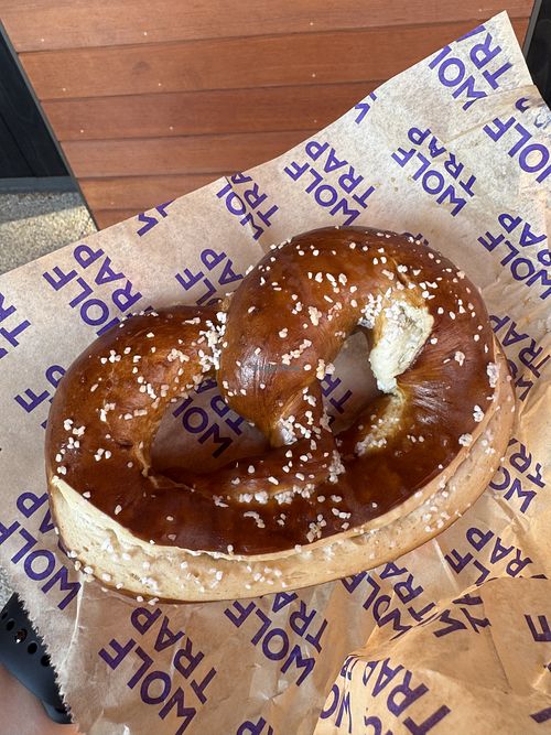Soft pretzel  at Wolf Trap National Park for the Performing Arts in Vienna