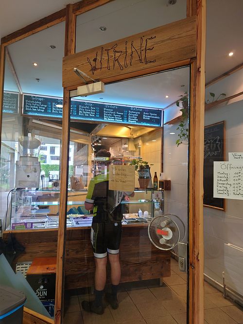 Inside at Vitrine Imbiss in Innsbruck