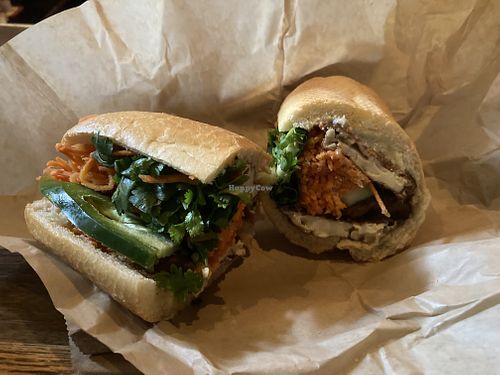 Tofu Banh Mi  at Mr Banh Mi in San Francisco