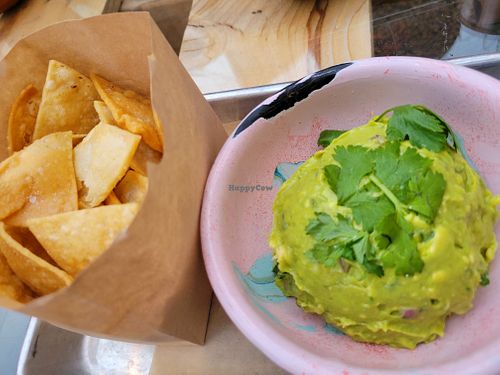 Guacamole and chips at De Buena Planta - Venice in Venice