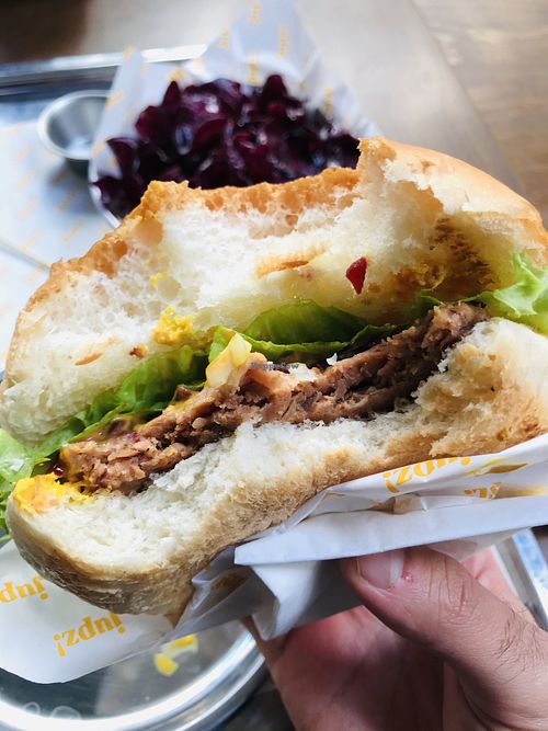 Bon Jovi burgee  at Jupz Food in Istanbul