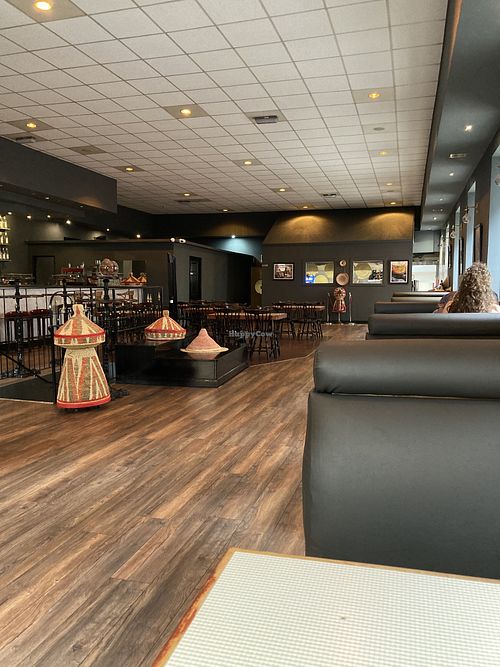 Not what you'd expect from the outside   at Mosob in Glasgow