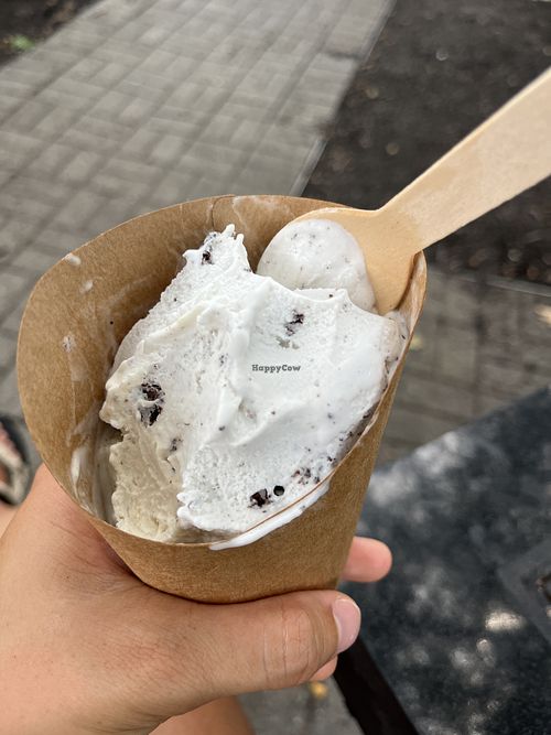 Cookies & cream / cream corn   at The Bent Spoon in Princeton