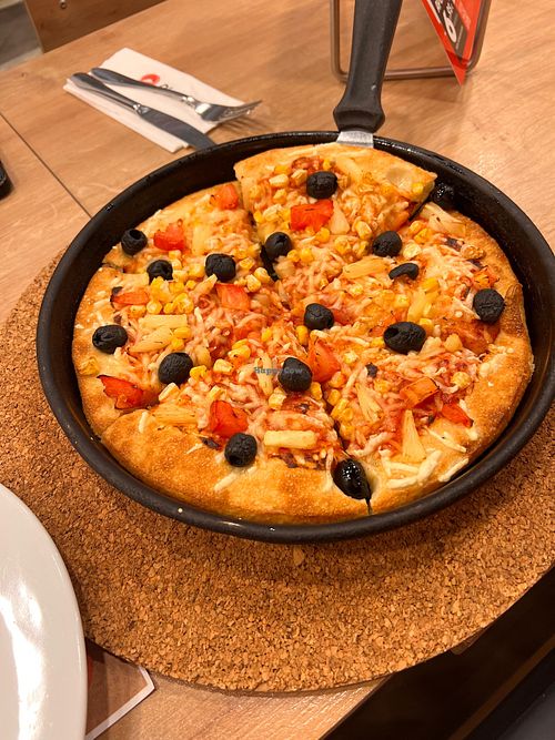   at Pizza Hut in Sao Miguel