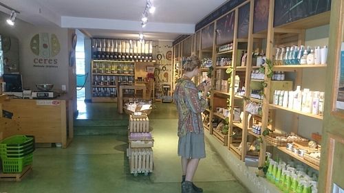 beautifull shop at Ceres Mercado in Medellin